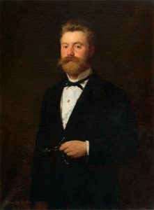 Gyula Benczúr - Oficiálna podobizeň muža. Podobizeň Gejza Bencúr. - O 130 - East Slovak Gallery
