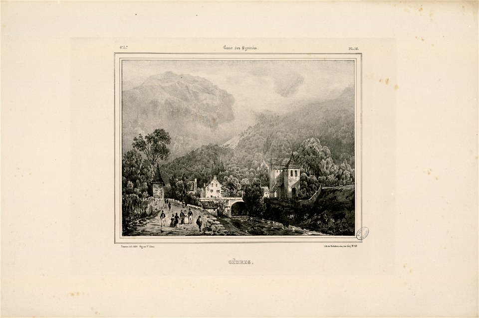 Gèdres - Fonds Ancely - B315556101 A MONTHELIER 1 2 017