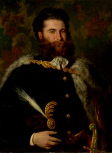 Gyula Benczúr - Portrait of Albert Ujházy - O 1876 - Slovak National Gallery