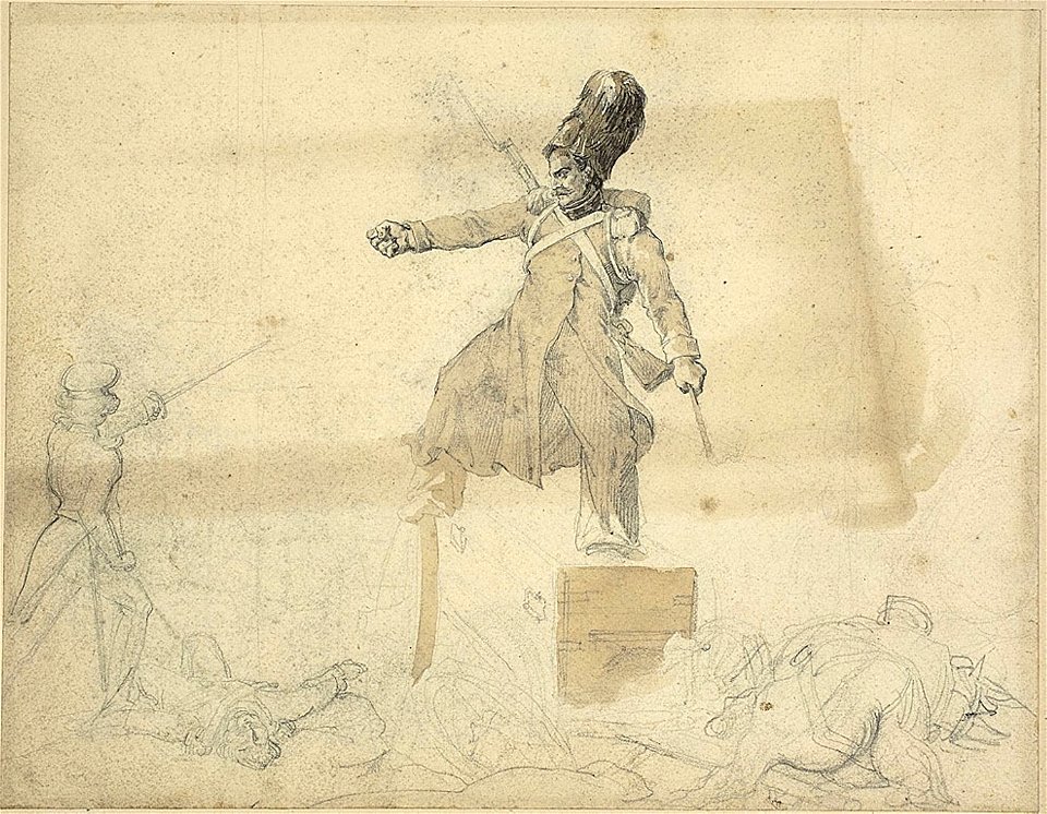 Géricault - Caisson d’artillerie, 1818