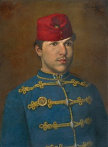 Gyula Boross - Portrét vojaka - M 201 - Ernest Zmeták Art Gallery