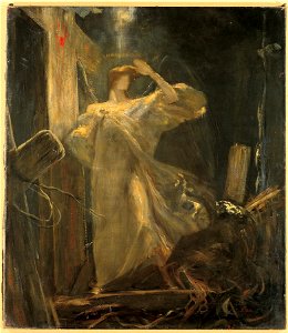 Gyzis Nikolaos - Archangel, study for the Foundation of the Faith - Google Art Project