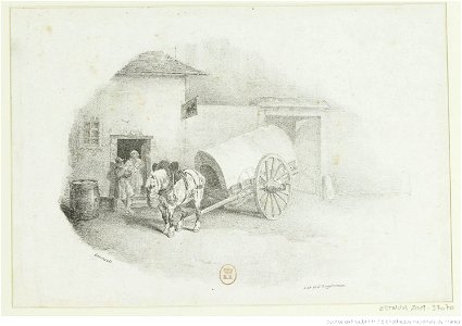 Géricault - Cheval de charrette sorti des limons, btv1b10028143d
