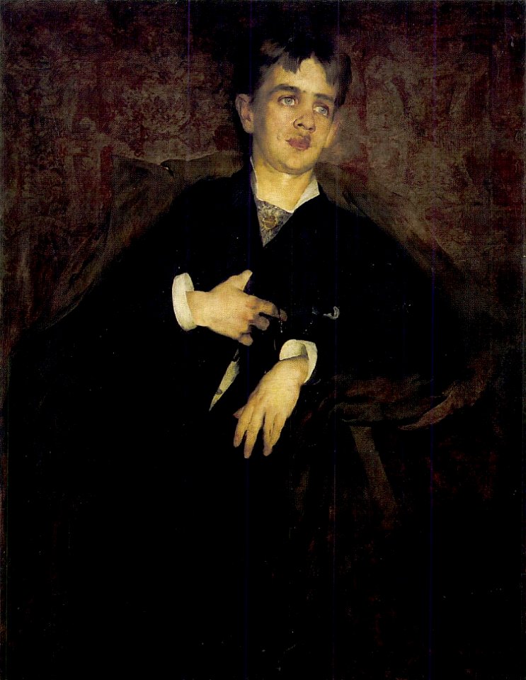 Gyárfás Portrait of Bertalan Karlovszky 1880