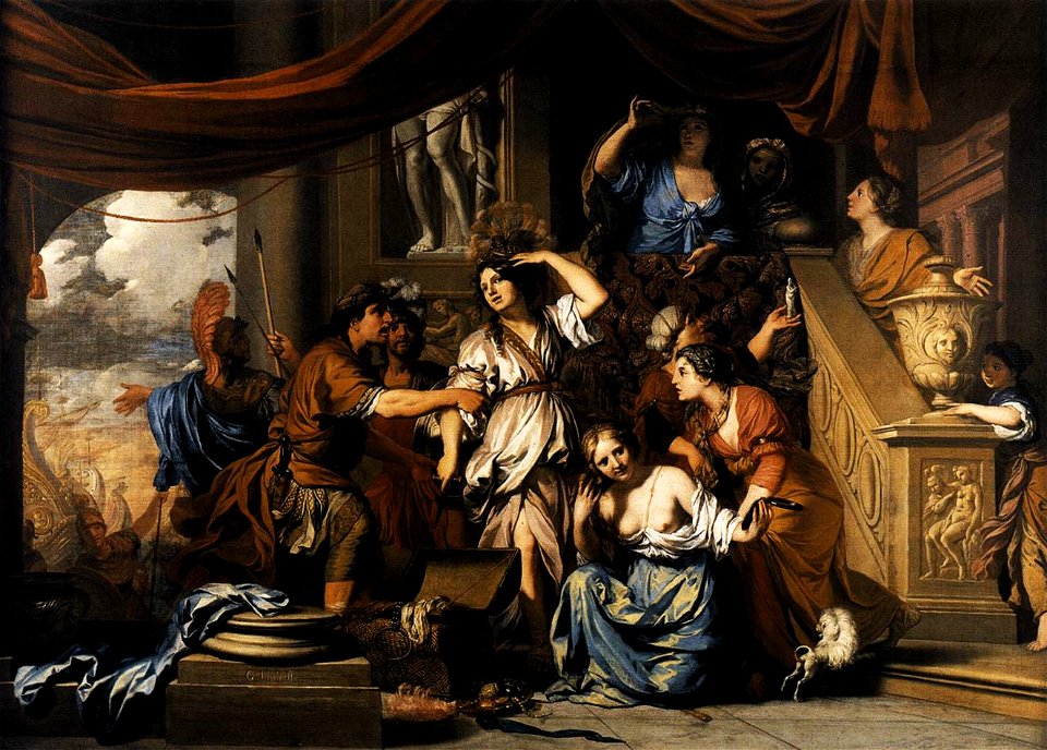 Gérard de Lairesse - Achilles Discovered among the Daughters of Lycomedes - WGA12393