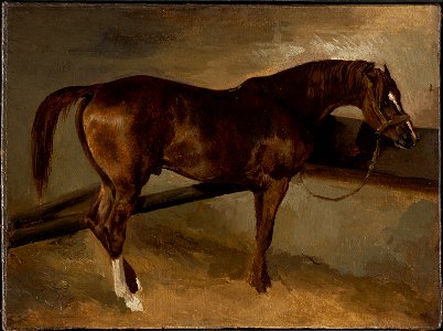 Géricault - Dervish in His Stall, c. 1820