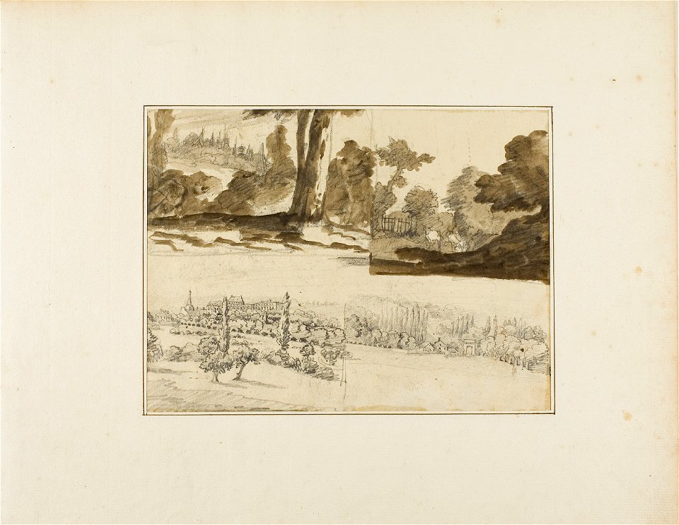 Géricault - Four Landscapes, 1813-14