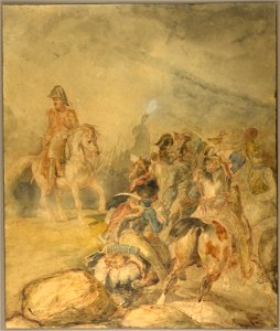 Géricault - General of the First Empire Giving his Cavalry Orders to Charge, 1811–1824