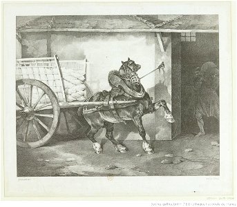 Géricault - Le cheval du plâtrier, btv1b10028067n