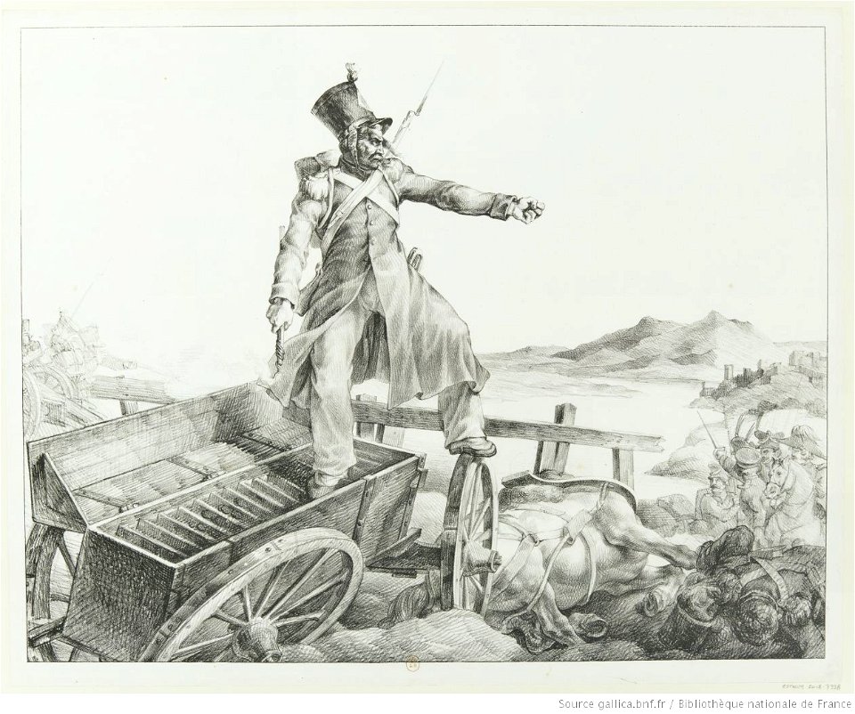 Géricault - Caisson d'artillerie, btv1b10029068f