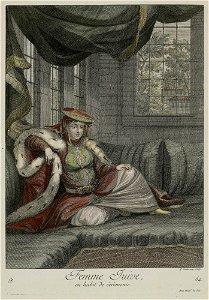 Gérard Scotin Femme Juive en habit de ceremonie