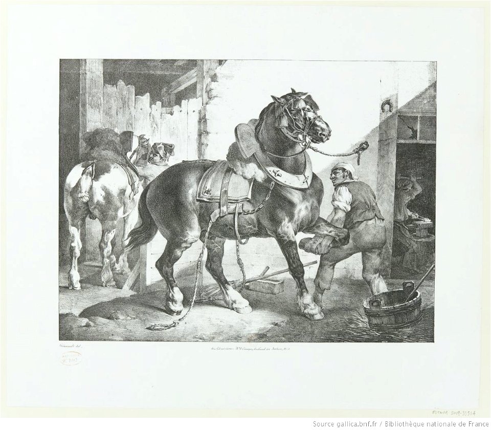 Géricault - Le maréchal français, 2e état, btv1b100285411