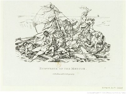 Géricault - Schipwreck of the Meduse, btv1b10028595w