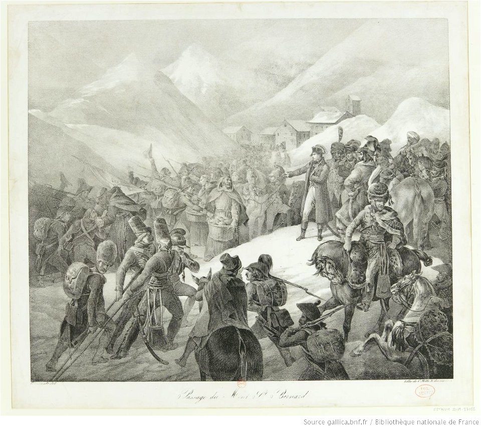 Géricault - Passage du Mont St. Bernard, btv1b100280253
