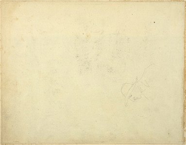 Géricault - Caricature of a Man Wearing a Broad-Brimmed Hat, 1818-19