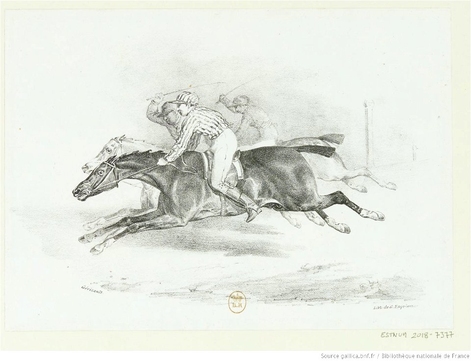 Géricault - La course, btv1b100288828