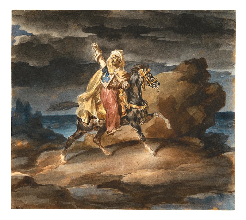 Géricault - The Giaour, about 1822–1823