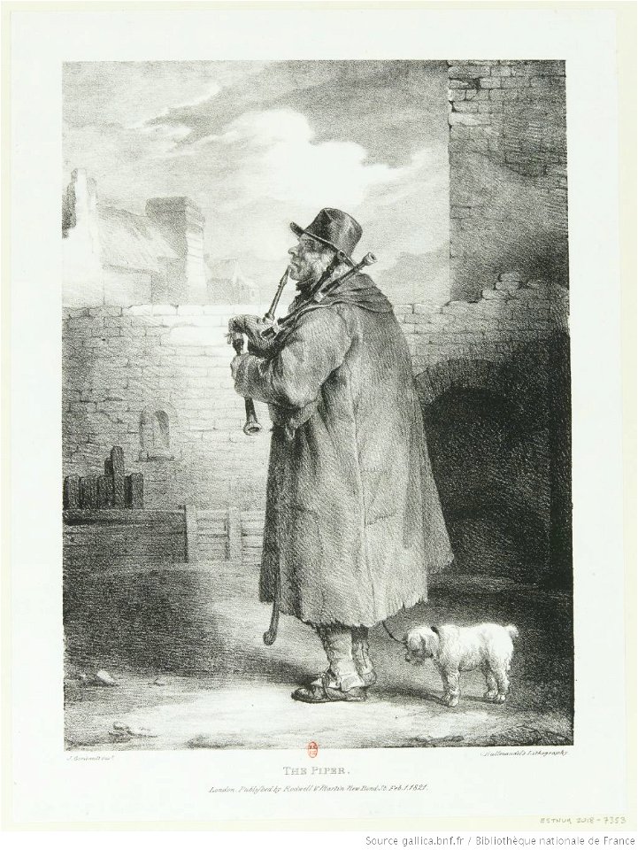 Géricault - The Piper, btv1b10028998r