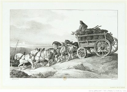 Géricault - Le chariot de charbon, btv1b100285841