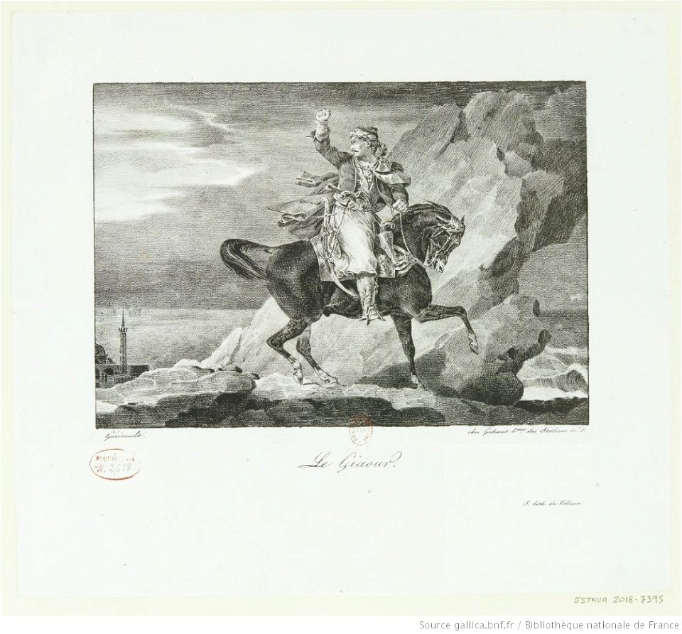 Géricault - Le Giaour, btv1b10028799f
