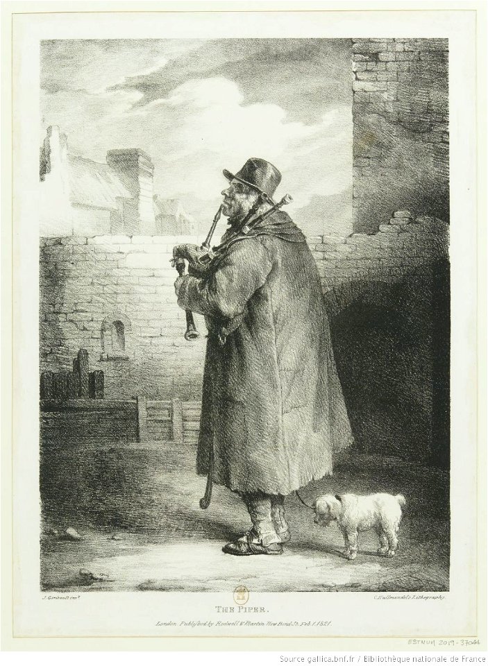 Géricault - The Piper, btv1b10028110t