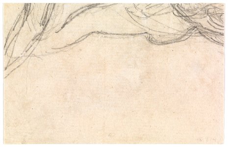 Géricault - verso Study of an Arm (fragment), 85.774