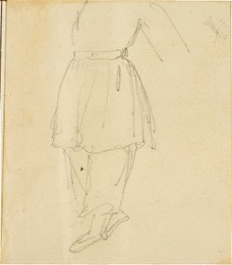Géricault - Lower Part of a Figure in Working Clothes, 1818-19