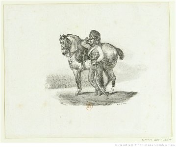 Géricault - Trompette de hussards, btv1b100281063
