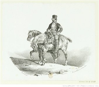 Géricault - Un postillon, btv1b10028872v
