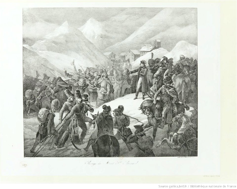 Géricault - Passage du Mont St. Bernard, btv1b10028900f