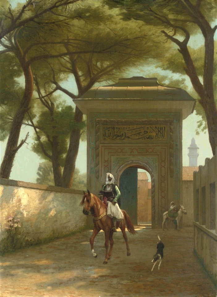 Gérôme - Return to the Palace, 1892