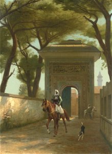 Gérôme - Return to the Palace, 1892