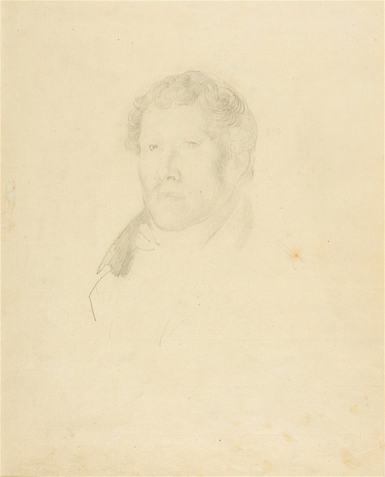 Géricault - Portrait of a Man, 1818-19