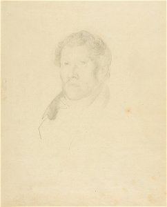 Géricault - Portrait of a Man, 1818-19