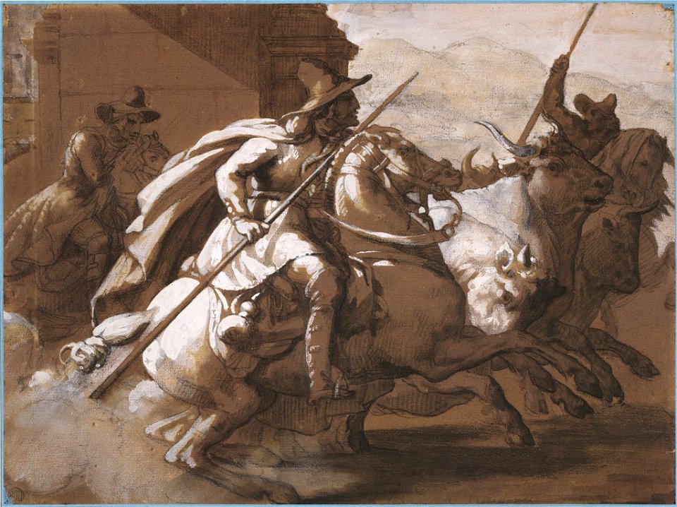 Géricault - Roman Herdsmen, 1816-1817