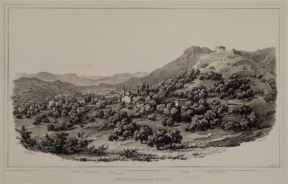 Gérénia aujourd'hui Malta - Stackelberg Otto Magnus Von - 1834