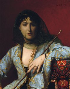 Gérôme--Femme circassienne voilée--Veiled Circassian Beauty--1876