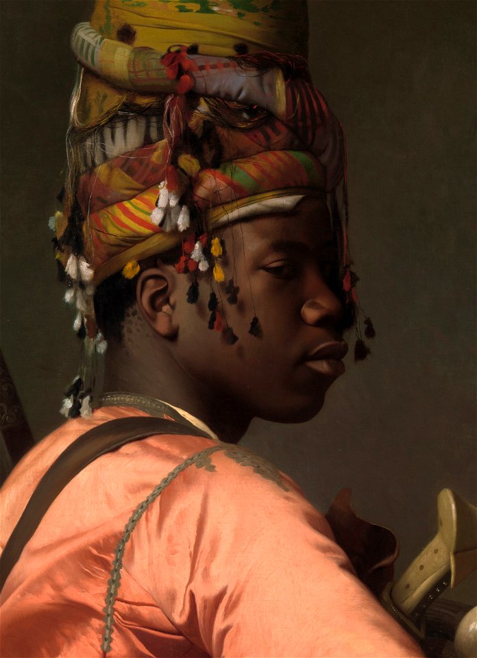 Gérôme-Black Bashi-Bazouk-c. 1869 (cropped)