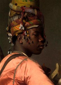 Gérôme-Black Bashi-Bazouk-c. 1869 (cropped)