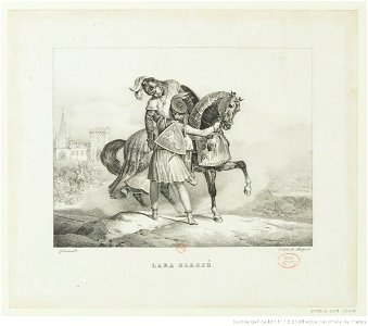 Géricault - Lara blessé, btv1b100280270