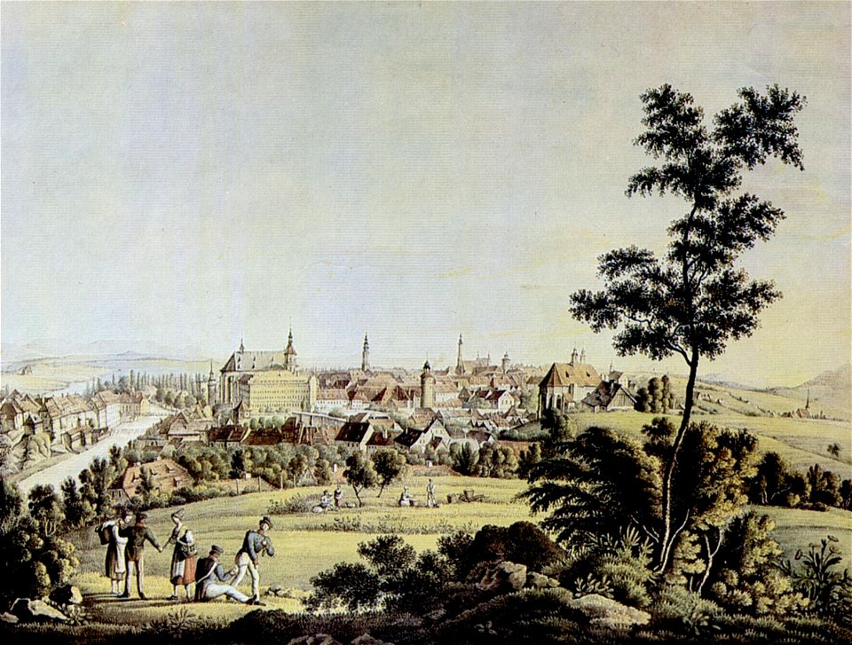 Görlitz, Ansicht von Norden Carl Theodor Mattis