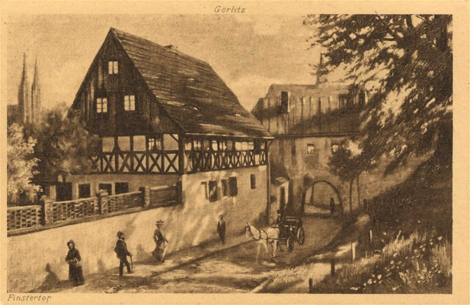Görlitz, Sachsen - Finstertor (Zeno Ansichtskarten)