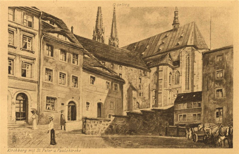 Görlitz, Sachsen - Kirchberg mit Peter-und-Paulskirche (Zeno Ansichtskarten)