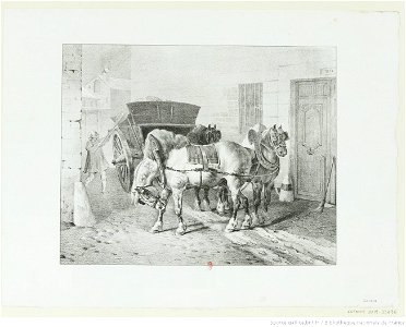 Géricault - Les Boueux, 1er état, btv1b10028630j