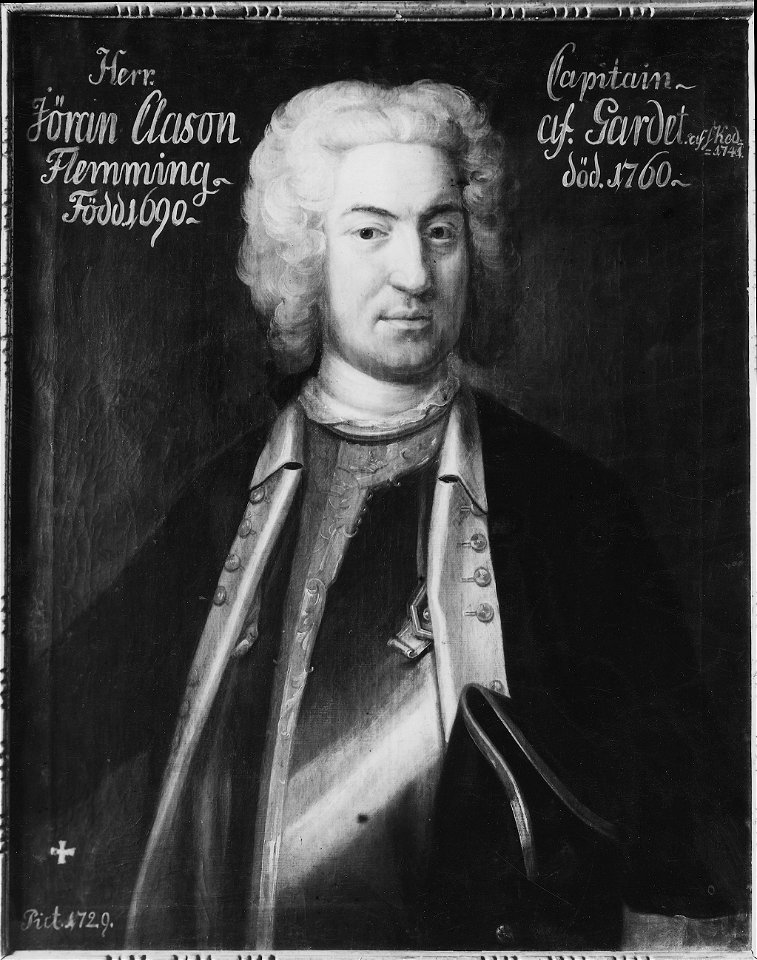 Göran Klasson Fleming, 1691-1756 (Johan Henrik Scheffel) - Nationalmuseum - 15019