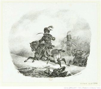 Géricault - Officier d'artillerie légère de la garde impériale, btv1b10028840q