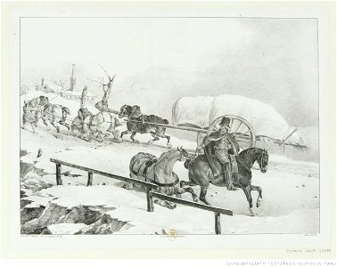Géricault - Roulier montant une côte, btv1b10028619r