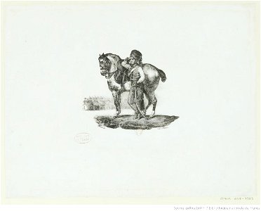 Géricault - Trompette de hussards, btv1b10028855c