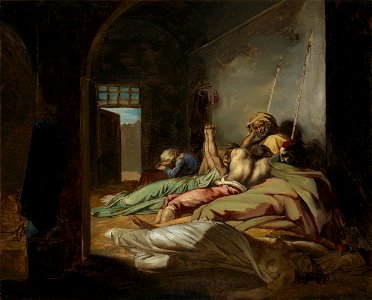 Géricault - Scene from the Epidemic of Yellow Fever in Cadiz, ca. 1819