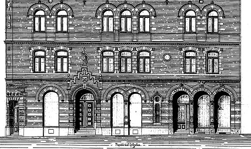 Götgatan 30 (40), ritning, 1889